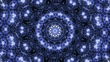 青花万花筒背景