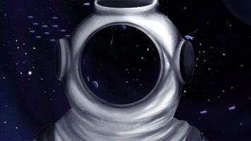 震撼大气宇宙空间宇航员DJ开场