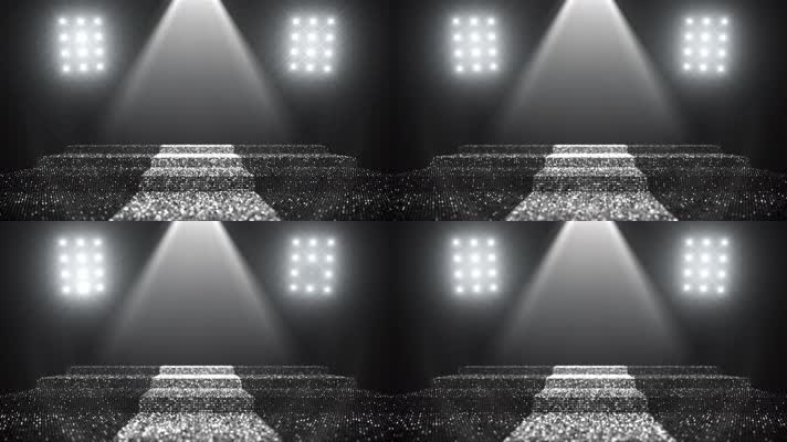 聚光灯颁奖舞台背景