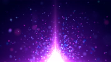 【4K】紫色炫光粒子背景