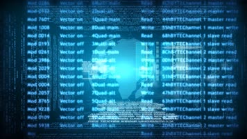 【4K】数据地球穿梭