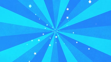 卡通放射星星背景