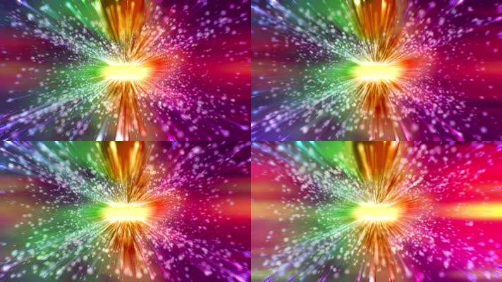 唯美绚丽隧道穿梭粒子VJ酒吧夜店