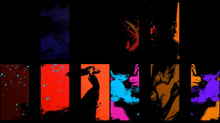 大气唯美舞台背景