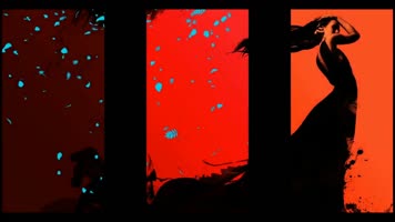 大气唯美舞台背景