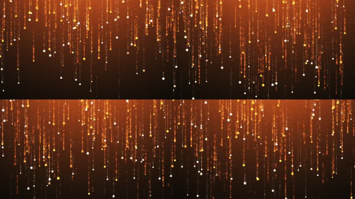 金色五角星掉落