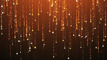 金色五角星掉落