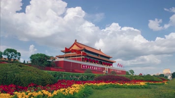 北京 天安门 延时摄影 地标建筑 宣传片 明