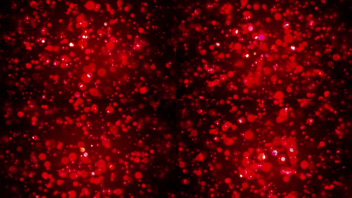 红色粒子星点LED背景素材