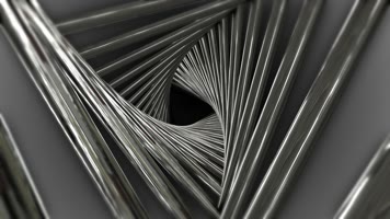 金属三角螺旋隧道