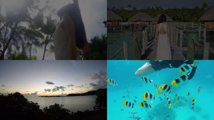 大溪地波拉波拉岛旅游宣传片