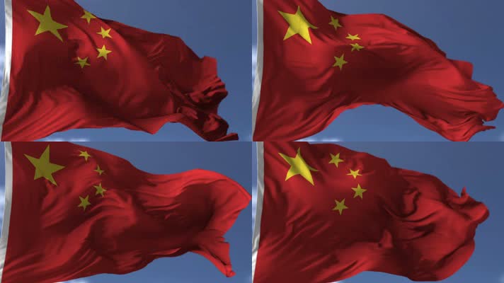 中国国旗(动画循环)