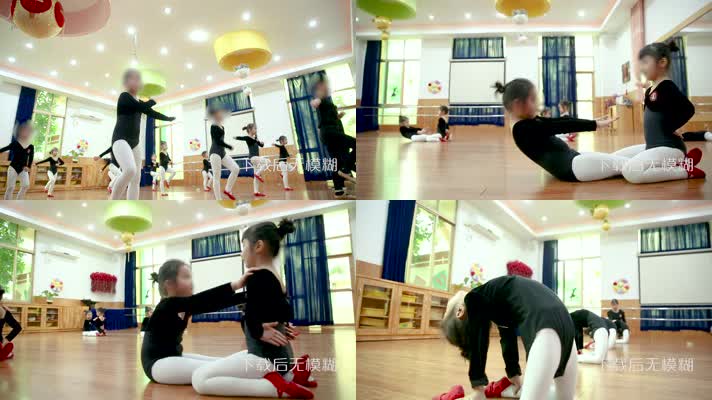 幼儿园舞蹈练习
