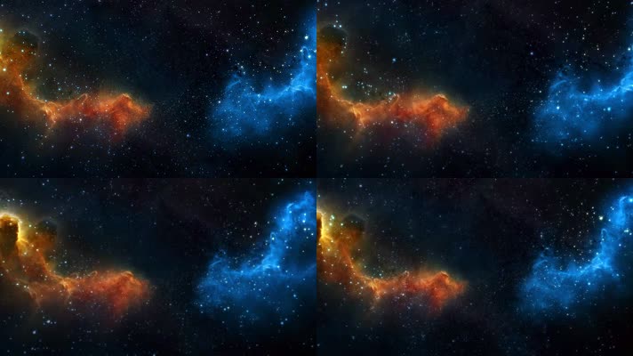 绚丽星云08（循环）