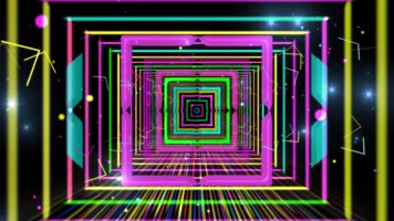 动感霓虹隧道灯光循环 动感霓虹隧道灯光循环