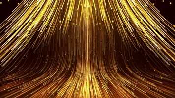 金色光线舞台循环颁奖