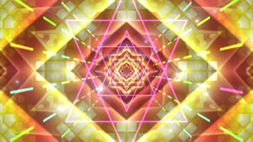 闪烁绚丽灯光背景循环