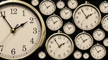 漏沙时间走动时钟旋转时空隧道穿梭时空涟漪