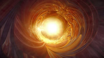 【4K】金色艺术隧道 