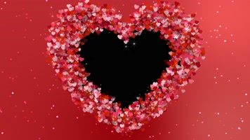 【4K】爱心边框(带透明通道)