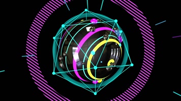 带状几何魔幻图形