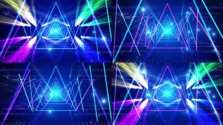 动感vj灯光循环