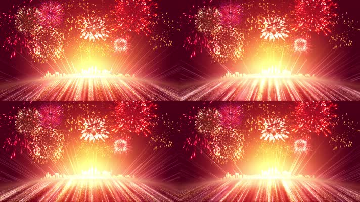 庆典年会开场背景循环