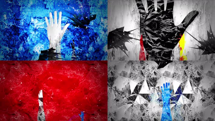 抽象艺术手掌01