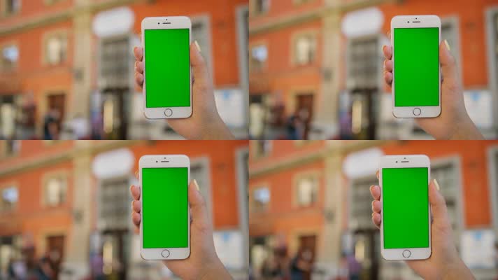 手机绿屏点击 操作智能手机  