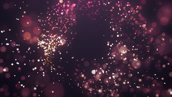 婚礼粒子大屏循环