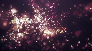 婚礼粒子大屏循环