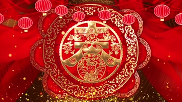 春节喜庆背景循环