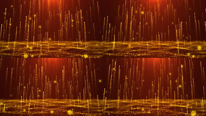 【原创】【循环】大气企业年会舞台开场背景