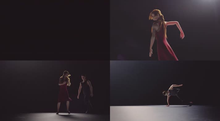 双人芭蕾舞蹈CG动画三维动画