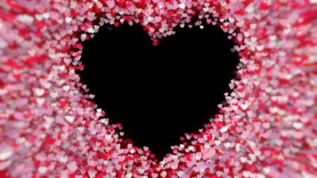 【4K】爱心边框(带透明通道)