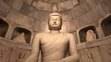 朝鲜佛教史发展宗教建筑三维动画