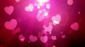 【4K】发光的爱心