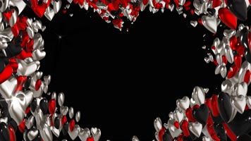 【4K】爱心边框(带透明通道)