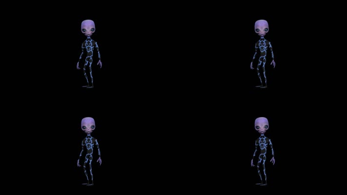 外星人带透明通道