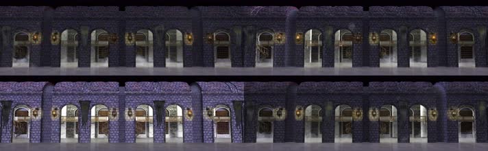 【4K】城堡舞台背景