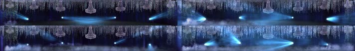 【4K】水晶灯唯美舞台背景