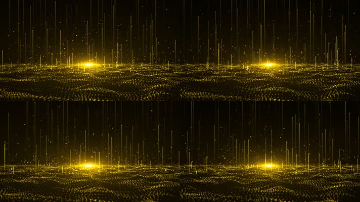 【原创精美】4K超清唯美粒子上升