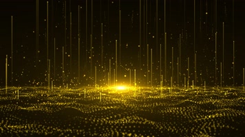 【原创精美】4K超清唯美粒子上升