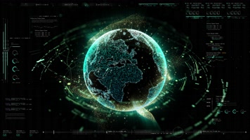 【4K】科技全息地球