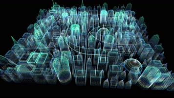 虚拟城市全息沙盘