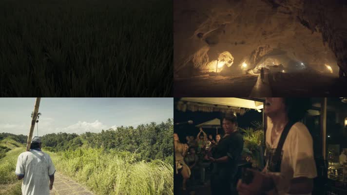 4K巴厘岛之旅自然风景旅游宣传片素材