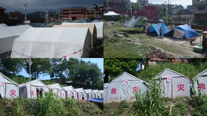 中国援外救灾帐篷