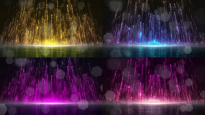 彩色粒子上升循环