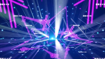 动感闪烁灯光舞台背景循环