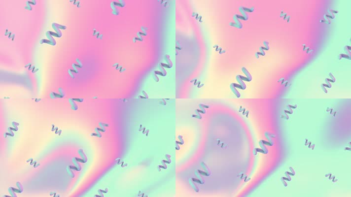 抽象梦幻虚拟音乐会迪斯科循环背景